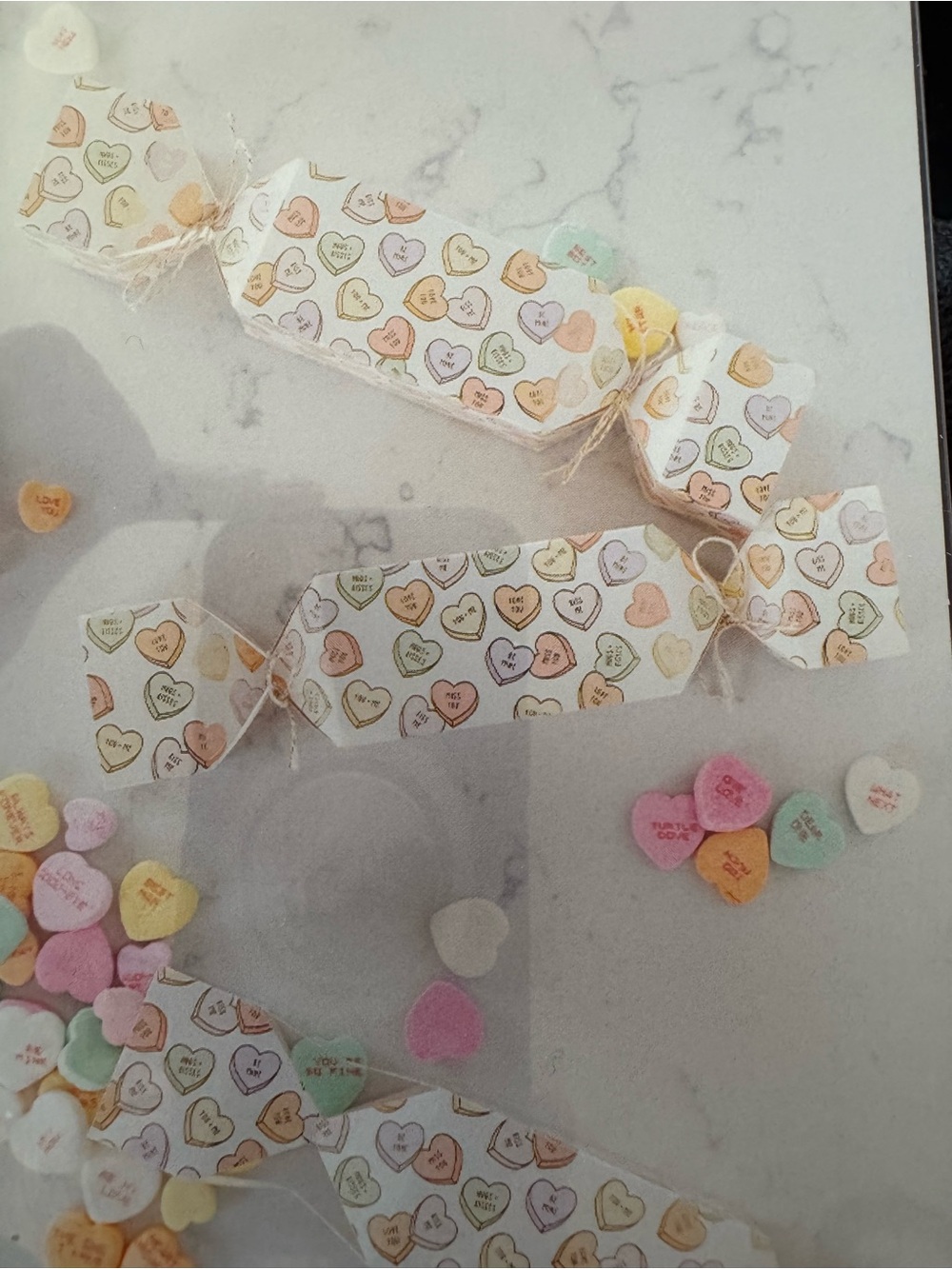 Heart Candy Print Print Treat/Party Favor Boxes, 12count